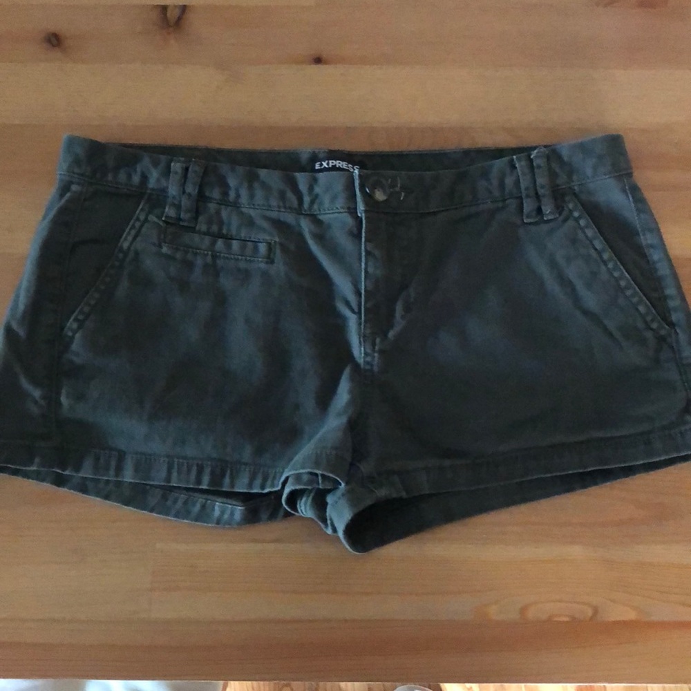 Express navy blue shorts
